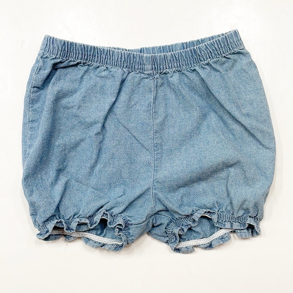 Carter's baby girls blue shorts